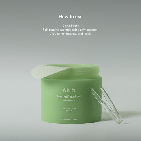 Îngrijire zilnică pentru ten acneic
Curăță, calmează și previne apariția coșurilor cu Abib Heartleaf Spot Pad Calming Touch – soluția coreeană pentru un ten curat și echilibrat. Perfect pentru ten mixt sau gras, predispus la acnee.WowSkin Romania wowskin.ro